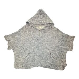L’Agence cotton blend anorak/poncho. Sz: L/XL